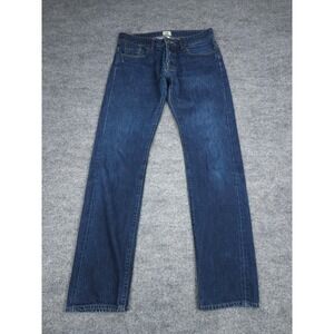Railcar Fine Goods Selvedge Denim Jeans Mens 33 (FITS 32 x 32) Blue Made USA